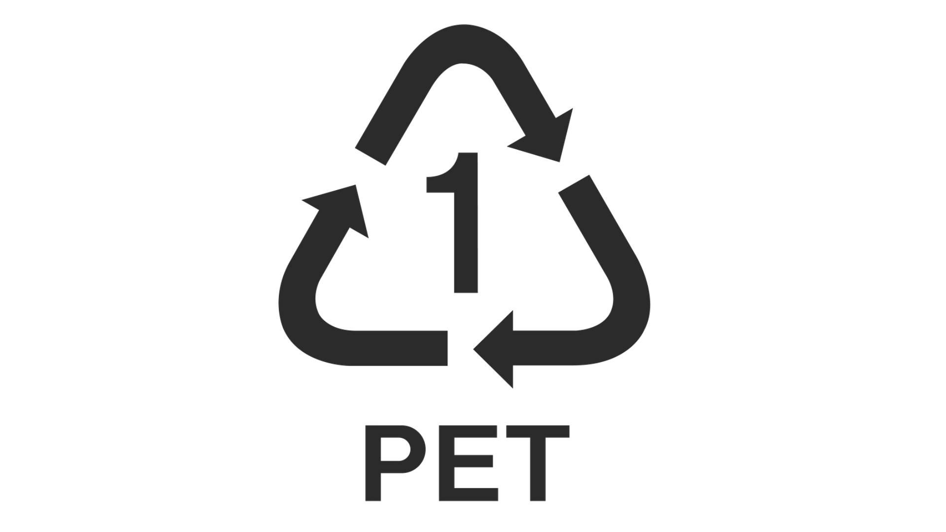 PETのリサイクルマーク